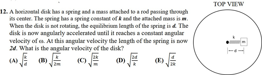 Dimensional analysis example 2
